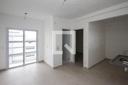 Sala de apartamento para alugar com 1 quarto, 34m² em Chácara Mafalda, São Paulo