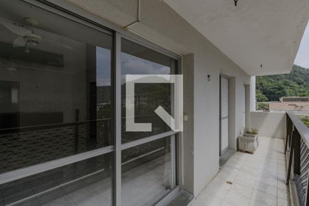 Varanda da Sala de apartamento para alugar com 3 quartos, 120m² em Centro, Guarujá