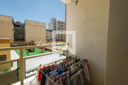 Varanda da Sala de apartamento para alugar com 3 quartos, 65m² em Parque Senhor do Bonfim, Taubaté