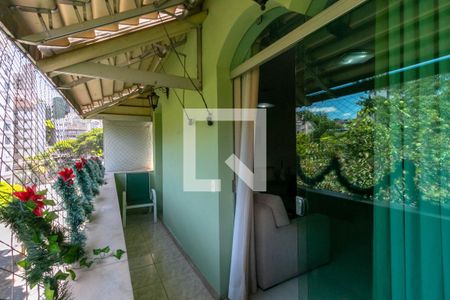 Varanda da Sala de apartamento à venda com 3 quartos, 157m² em Sion, Belo Horizonte