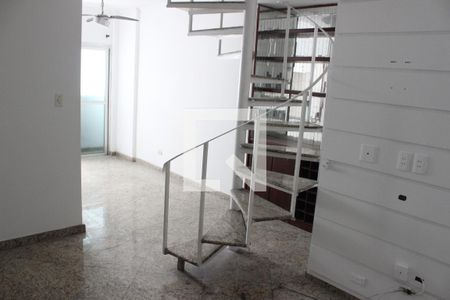 Sala de apartamento para alugar com 1 quarto, 55m² em Centro, São Vicente