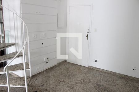 Sala de apartamento para alugar com 1 quarto, 55m² em Centro, São Vicente