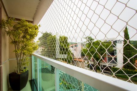 Varanda do quarto 1 de apartamento à venda com 3 quartos, 146m² em Vila Eldízia, Santo André