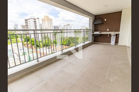 Varanda de apartamento à venda com 3 quartos, 117m² em Parque da Mooca, São Paulo
