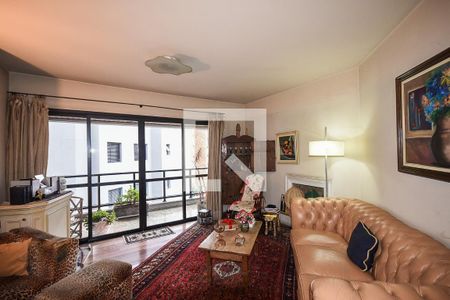 Sala de apartamento à venda com 4 quartos, 155m² em Vila Progredior, São Paulo