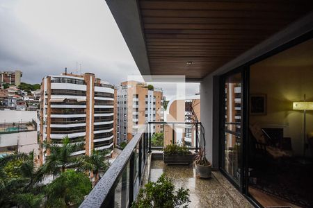 Varanda de apartamento à venda com 4 quartos, 155m² em Vila Progredior, São Paulo