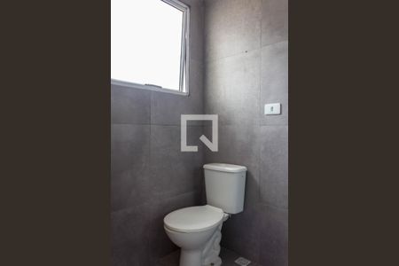 Banheiro da Suíte 1 de casa de condomínio à venda com 3 quartos, 82m² em Demarchi, São Bernardo do Campo