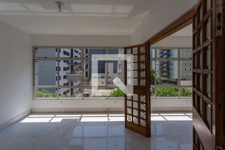 Sala de apartamento à venda com 4 quartos, 185m² em Funcionários, Belo Horizonte