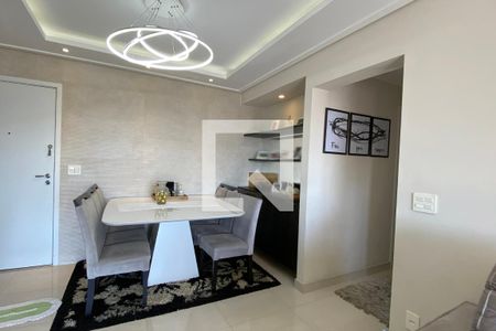 Sala de Jantar de apartamento à venda com 2 quartos, 80m² em Bethaville I, Barueri