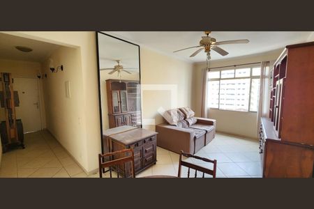 Detalhe Sala de apartamento para alugar com 1 quarto, 60m² em Boqueirão, Santos