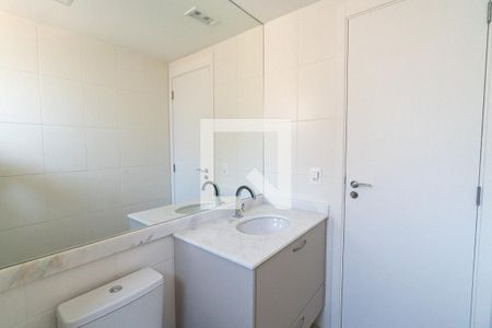Banheiro da Suíte de apartamento à venda com 3 quartos, 74m² em Vila Monte Alegre, São Paulo