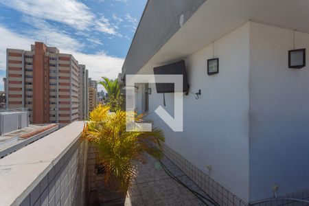 Varanda de apartamento à venda com 2 quartos, 80m² em Santo Antônio, Belo Horizonte