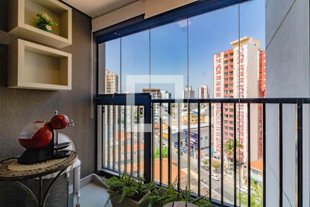 Varanda Sala de kitnet/studio para alugar com 1 quarto, 25m² em Vila Guarani (zona Sul), São Paulo