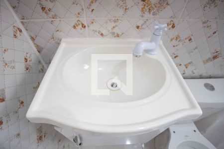 Banheiro de casa para alugar com 1 quarto, 29m² em Campanário, Diadema