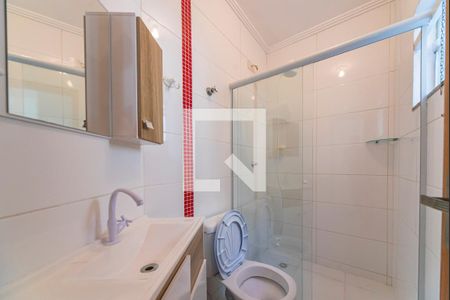 Banheiro  de apartamento para alugar com 2 quartos, 46m² em Vila Curuçá, Santo André