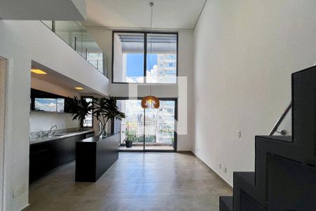 Sala de apartamento à venda com 1 quarto, 115m² em Vila Olímpia, São Paulo