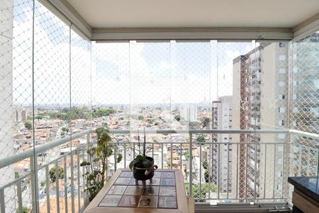 Varanda da Sala de apartamento à venda com 2 quartos, 50m² em Vila Dom Pedro Ii, São Paulo
