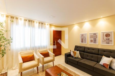 Sala de casa para alugar com 3 quartos, 173m² em Jardim Europa, Santo André
