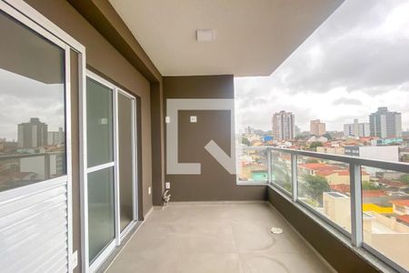 Varanda Gourmet de apartamento à venda com 3 quartos, 77m² em Vila Marlene, São Bernardo do Campo