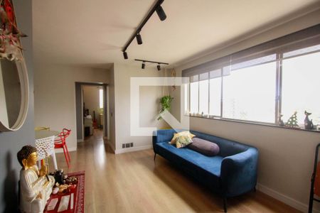 Sala Estar de apartamento à venda com 3 quartos, 96m² em Indianópolis, São Paulo
