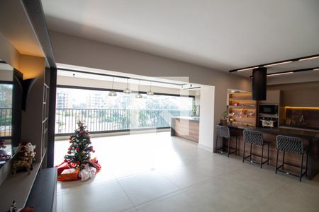 Sala de apartamento à venda com 3 quartos, 174m² em Santo Amaro, São Paulo