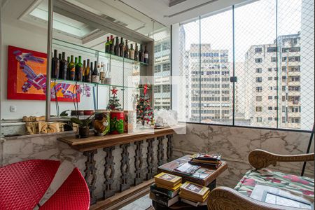 Sala - Bar de apartamento à venda com 3 quartos, 171m² em República, São Paulo