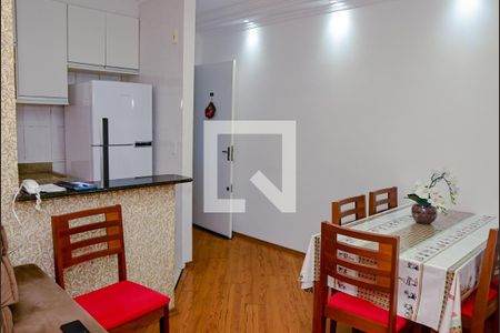 Sala de Jantar de apartamento à venda com 2 quartos, 53m² em Vila Goncalves, São Bernardo do Campo