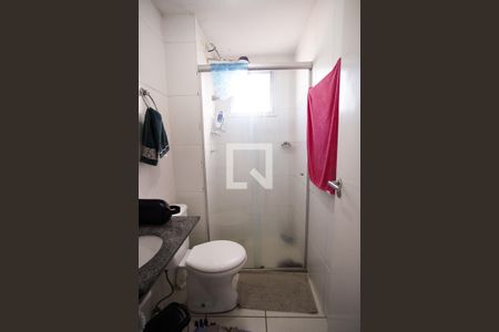 Banheiro de apartamento para alugar com 2 quartos, 59m² em Santa Branca, Belo Horizonte