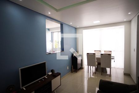 Sala de apartamento para alugar com 2 quartos, 59m² em Santa Branca, Belo Horizonte