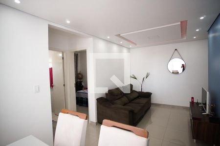 Sala de apartamento à venda com 2 quartos, 59m² em Santa Branca, Belo Horizonte