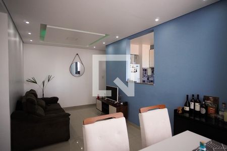 Sala de apartamento à venda com 2 quartos, 59m² em Santa Branca, Belo Horizonte