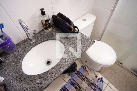 Banheiro de apartamento à venda com 2 quartos, 59m² em Santa Branca, Belo Horizonte