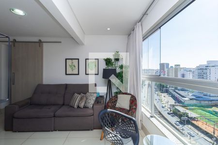 Sala de apartamento à venda com 4 quartos, 180m² em Santa Cruz, Belo Horizonte