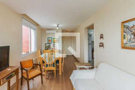 Sala de apartamento à venda com 1 quarto, 91m² em Floresta, Porto Alegre