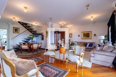 Sala de Estar  de apartamento à venda com 3 quartos, 420m² em Jardim Anália Franco, São Paulo