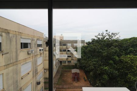 Vista da Sala de apartamento à venda com 2 quartos, 55m² em Santo Antônio, Porto Alegre