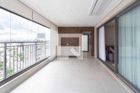 Varanda da Sala de apartamento para alugar com 3 quartos, 163m² em Vila Clementino, São Paulo