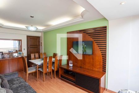 Sala  de apartamento à venda com 3 quartos, 80m² em Silveira, Belo Horizonte