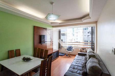 Sala  de apartamento à venda com 3 quartos, 80m² em Silveira, Belo Horizonte