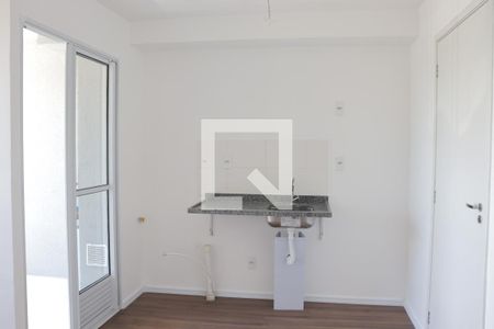 Cozinha  de apartamento à venda com 1 quarto, 31m² em Água Branca, São Paulo