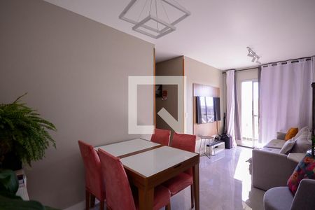 Sala  de apartamento à venda com 2 quartos, 59m² em Jardim Santa Emilia, São Paulo