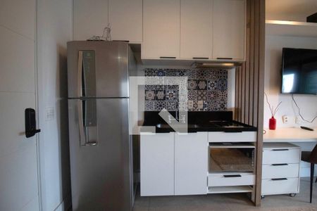 Cozinha de kitnet/studio para alugar com 1 quarto, 31m² em Sumarezinho, São Paulo