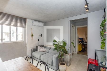 Sala de apartamento para alugar com 1 quarto, 37m² em Gutierrez, Belo Horizonte