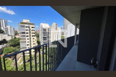 Apartamento para alugar com 63m², 1 quarto e 1 vaga Apartamento para alugar com 63m², 1 quarto e 1 vagaVaranda da suite