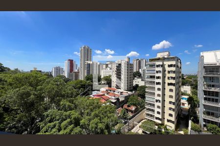 Vista da Varanda de apartamento para alugar com 1 quarto, 63m² em Jardim das Bandeiras, São Paulo