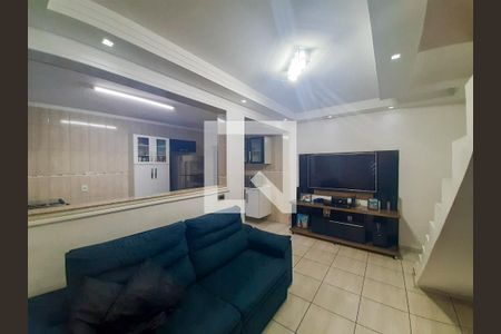 Casa 1 - Sala de casa à venda com 5 quartos, 181m² em Vila Palmares, São Caetano do Sul