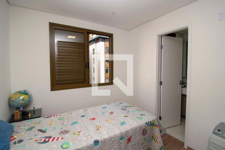 Suite 1 de apartamento à venda com 2 quartos, 63m² em Gutierrez, Belo Horizonte