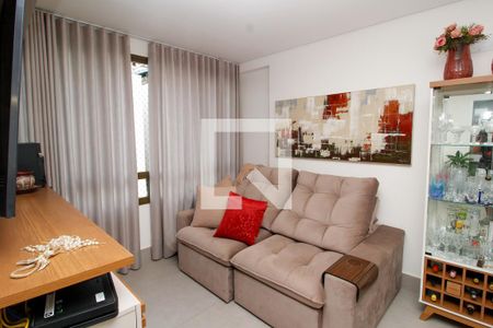 Sala de apartamento à venda com 2 quartos, 63m² em Gutierrez, Belo Horizonte