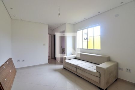 Sala de apartamento para alugar com 2 quartos, 64m² em Vila Camilopolis, Santo André