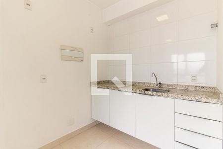 Cozinha de kitnet/studio à venda com 1 quarto, 25m² em Centro Histórico de São Paulo, São Paulo